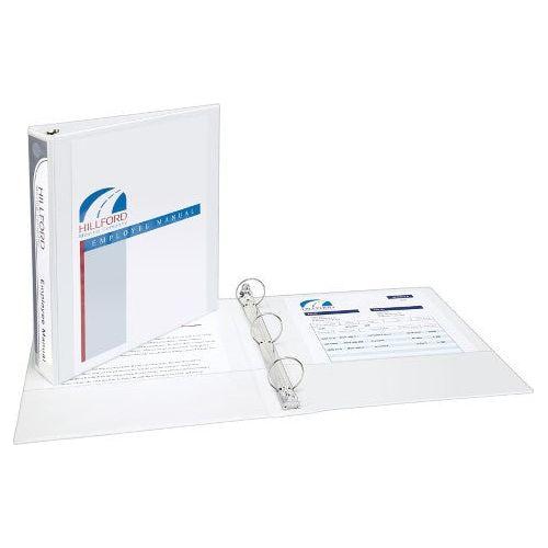 ECONOMY VIEW BINDER 1/2" WHITE