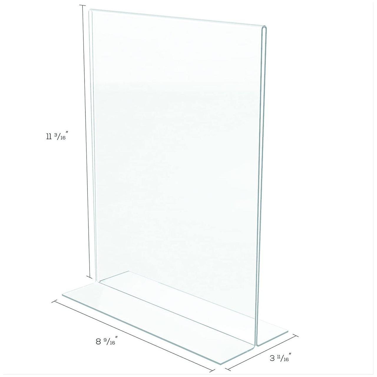 SIGN HOLDER STAND-UP VERTICAL 8-1/2" X 11"