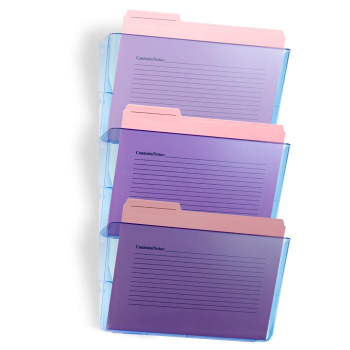 BLUE GLACIER WALL FILE 3/PK