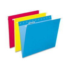 HANGING FOLDER LEGAL BRIGHT GREEN BOX/25