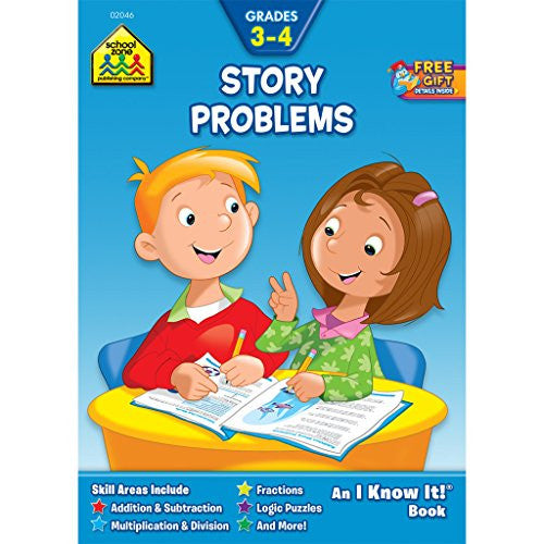 STORY PROBLEMS BOOK GRADE 3-4
