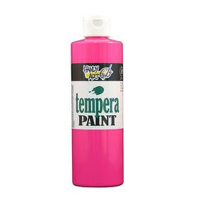 TEMPERA PAINT FLUORESC PINK 16 ONZ