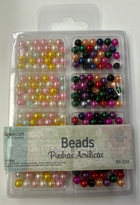 PEARL BEADS BOX KIT 6MM