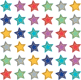 MARQUEE STARS MINI ACCENTS 7 COLOR 36PC