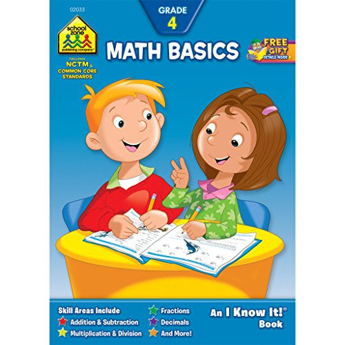 MATH BASICS BOOK GRADE 4