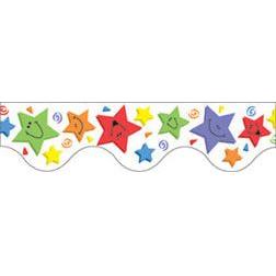 BORDER SCALLOPED STARS