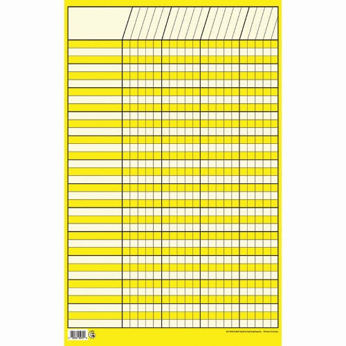 YELLOW INCENTIVE CHART SMALL