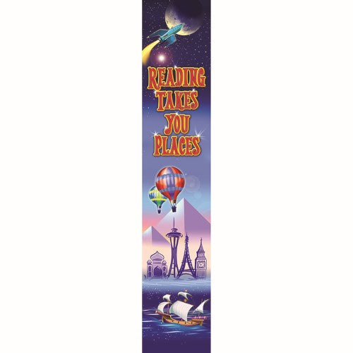 READING TAKES YOU PLACES BANNER