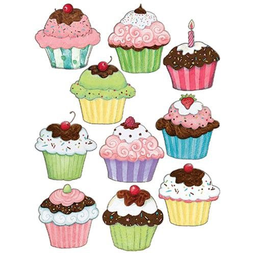 CUPCAKES ACCENTS FROM SUSAN WINGET