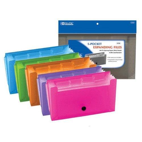 EXPANDING FILE PLASTIC 13 POCKETS