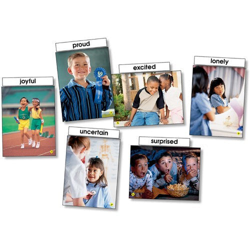 EMOTIONS LANGUAGE CARDS 26 PC