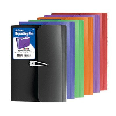 POLY EXPANDING FILE 13 POCKET LTR
