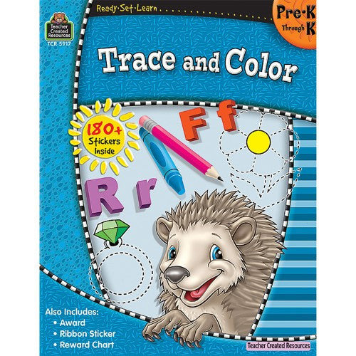 READY-SET-LEARN: TRACE AND COLOR PREK-K