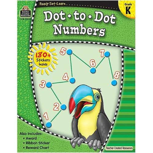 READY-SET-LEARN: DOT-TO-DOT NUMBERS GRADE K