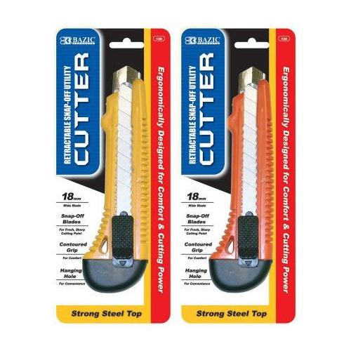 RETRACTABLE SNAP-OFF UTILITY 18MM