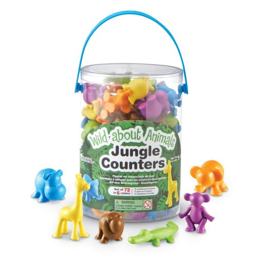 WILD ABOUT ANIMALS JUNGLE COUNTERS