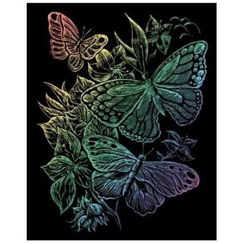 ENGRAVING ART BUTTERFLIES 3 PC