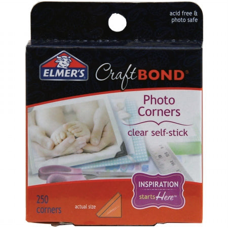 CRAFTBOND PHOTO CORNERS CLEAR