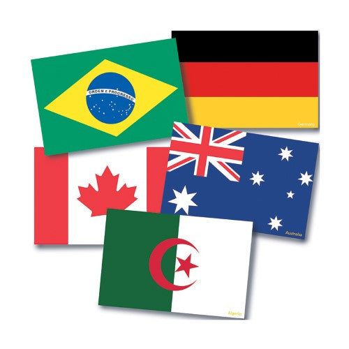 INTERNATIONAL FLAGS ACCENTS 72 FLAGS