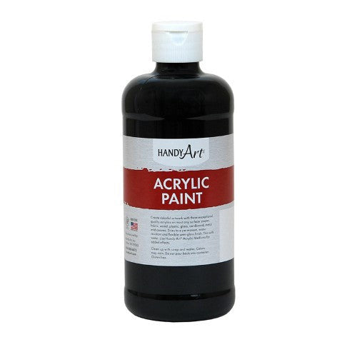 ACRYLIC MARS BLACK 16 OZ