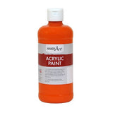 ACRYLIC PAINT 16 OZ ORANGE CHROME