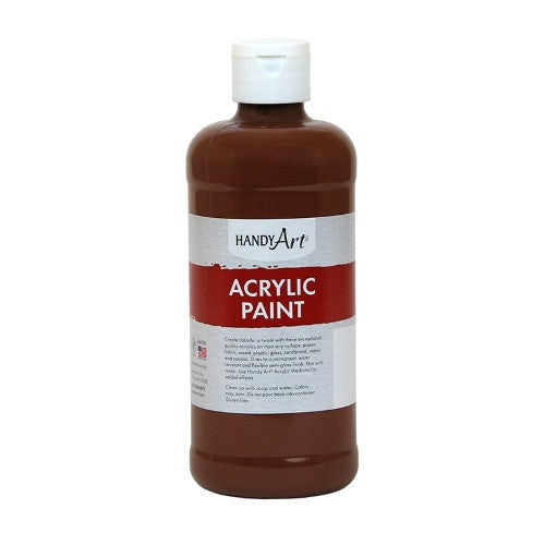 ACRYLIC BURNT SIENNA 16 OZ