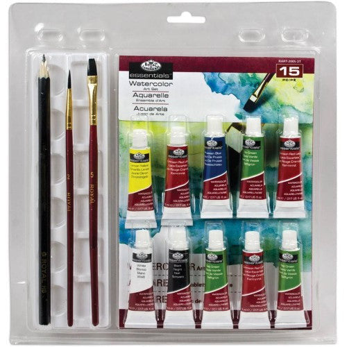 WATERCOLOR PAINT CHAMSHELL 15PC