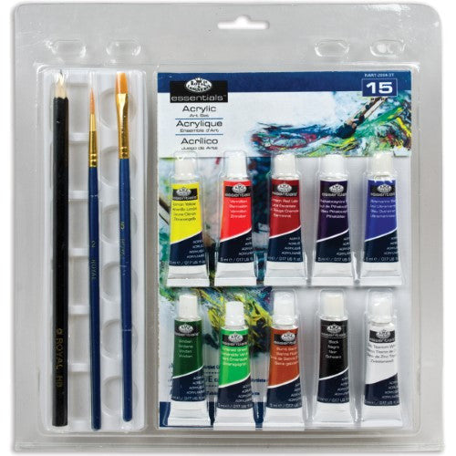 ACRYLIC PAINT CLAMSHELL 15 PC