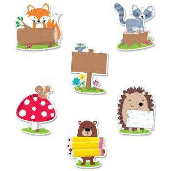 WOODLAND FRIENDS DESIGNER CUT-OUTS