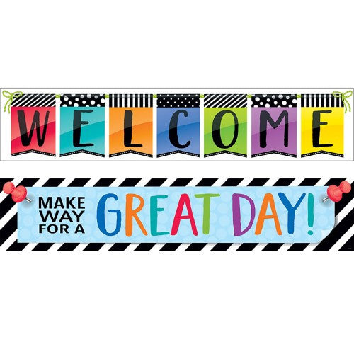 BOLD & BRIGHT BANNER 2-SIDED