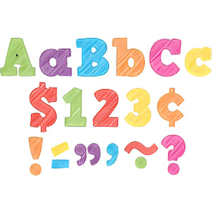 SCRIBBLE BOLD BLOCK LETTERS COMBO PACK