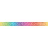 COLORFUL SCRIBBLE STRAIGHT BORDER