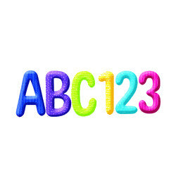 LETTER COLOR MY WORLD PATTERNS