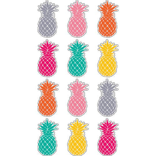 TROPICAL PUNCH PINEAPPLES MINI ACCENTS