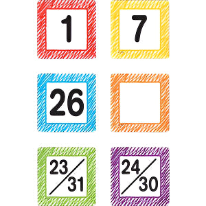 SCRIBBLE CALENDAR DAYS