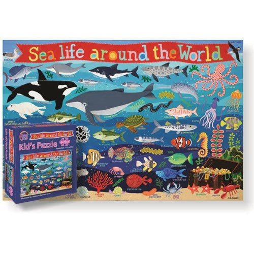 SEA LIFE AROUND THE WORLD PUZZLE