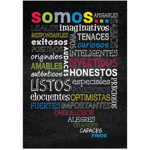SOMOS… SPANISH INSPIRE U POSTER