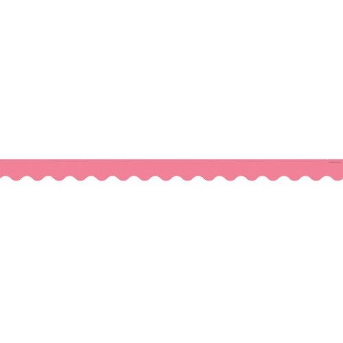 LIGHT PINK SCALLOPED BORDER