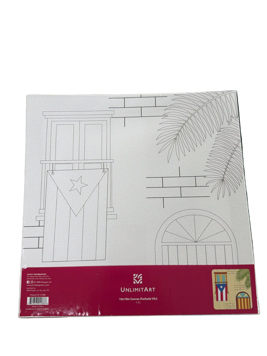 10x10in Canvas (Fachada VSJ)
