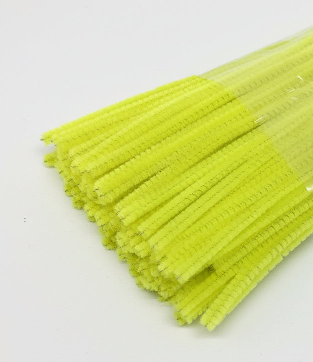 Jumbo Stems 100pc Yellow in ( 30.5cm) x 6mm – imagen 2 - JA Riollano