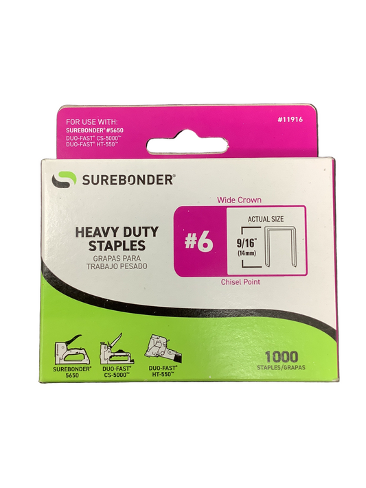 STAPLES #6 9/16"