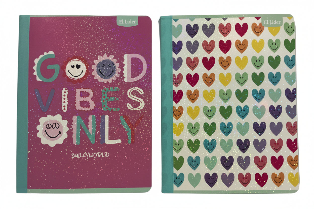 Libreta Cosida Smiley Movement | 100 Hojas