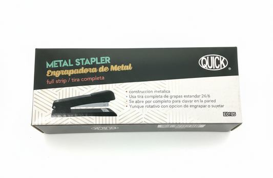 METAL STAPLER FULL STRIP BLACK