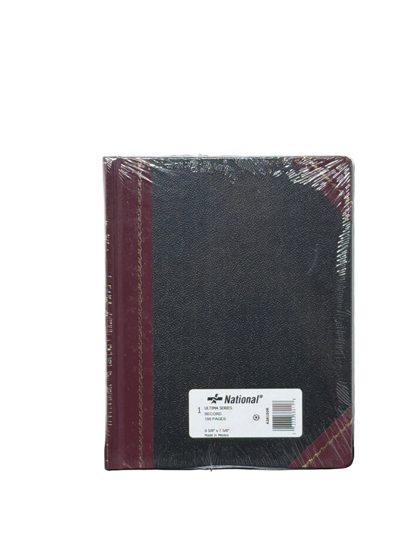 BL RECORD BOOK 150 PG BLACK 9 X 7 #A-38-150-R