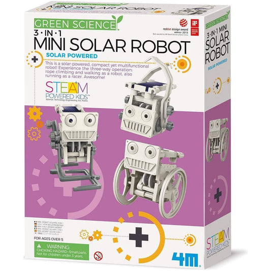 3 IN 1 MINI SOLAR ROBOT