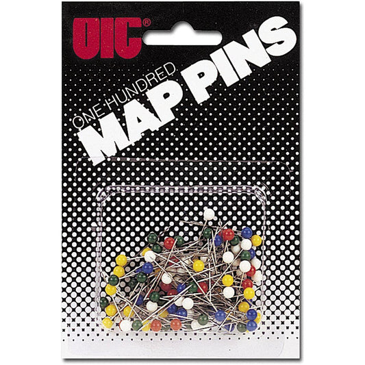 MAP PINS ASSORTED
