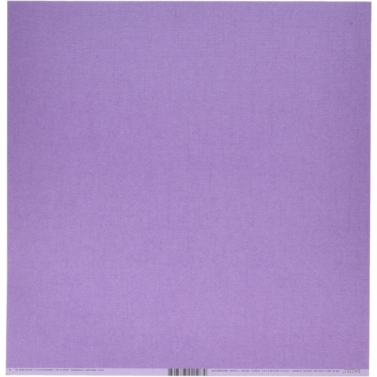 FLIRTY BLING CANVAS TEXTURE CARDSTOCK 12X12 80LBS