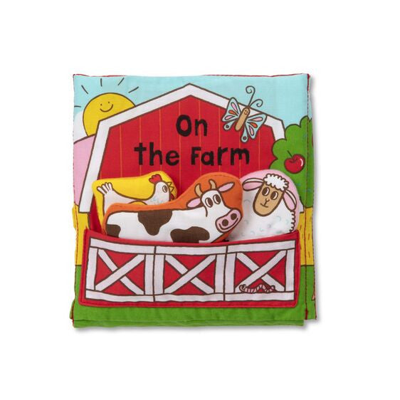 K'S KIDS ON THE FARM CLOTH BOOK
