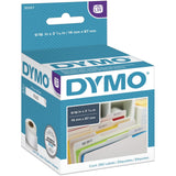 FILE LABELS 9/16" X 3-7/16" PARA DYMO LABELWRITER