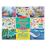 REUSABLE STICKER PAD - UNDER THE SEA